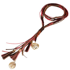 Colar e Gargantilha BohoChic Tassel Longo Laszine Shop