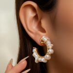 argola de perolas irregurales elegante fddf