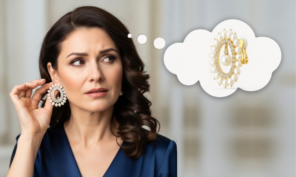 como transformar um brinco normal em brinco de pressao dfvvddafsdd