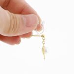 conversor de brinco de pressao transparente de resina fddf