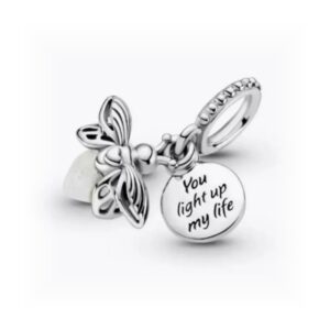 Pingente de Vagalume Neon em Prata S925