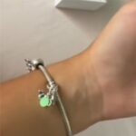 pingente de vagalume neon em prata esterlinadccd