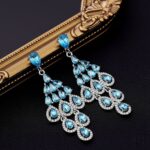 brinco de pressao azul claro de festa grande ffyffgg j